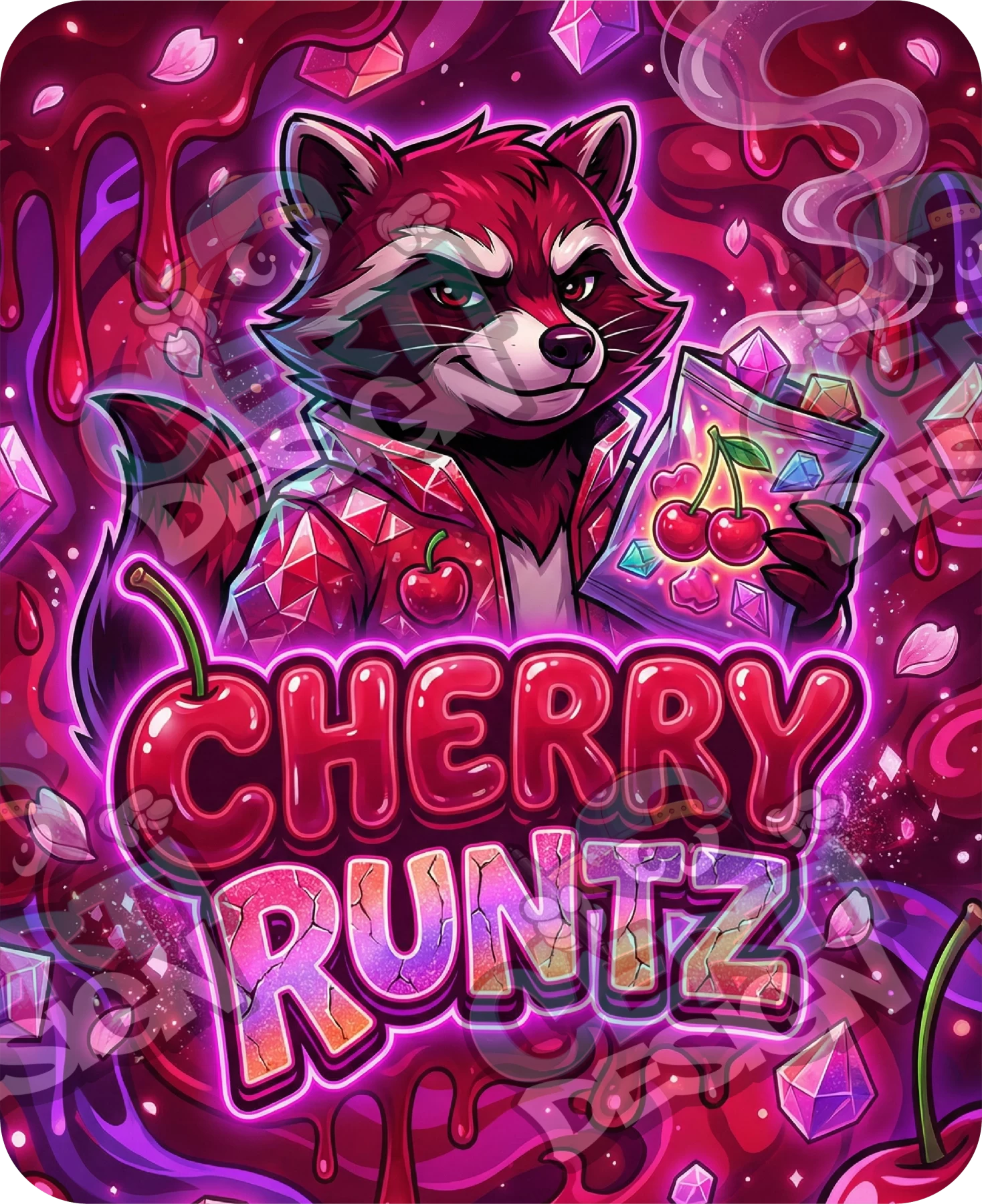 Cherry Runtz (2) Pre-Made 3.5g Mylar Bags