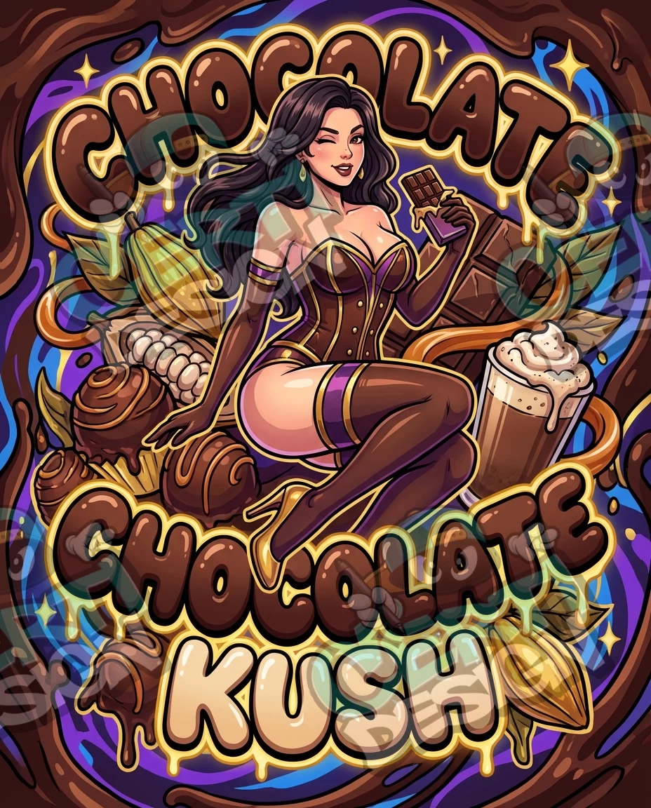 Chocolate Kush Pre-Made 3.5g Mylar Bags