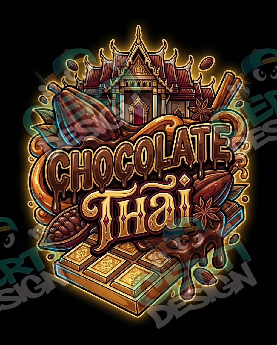 Chocolate Thai Pre-Made 3.5g Mylar Bags