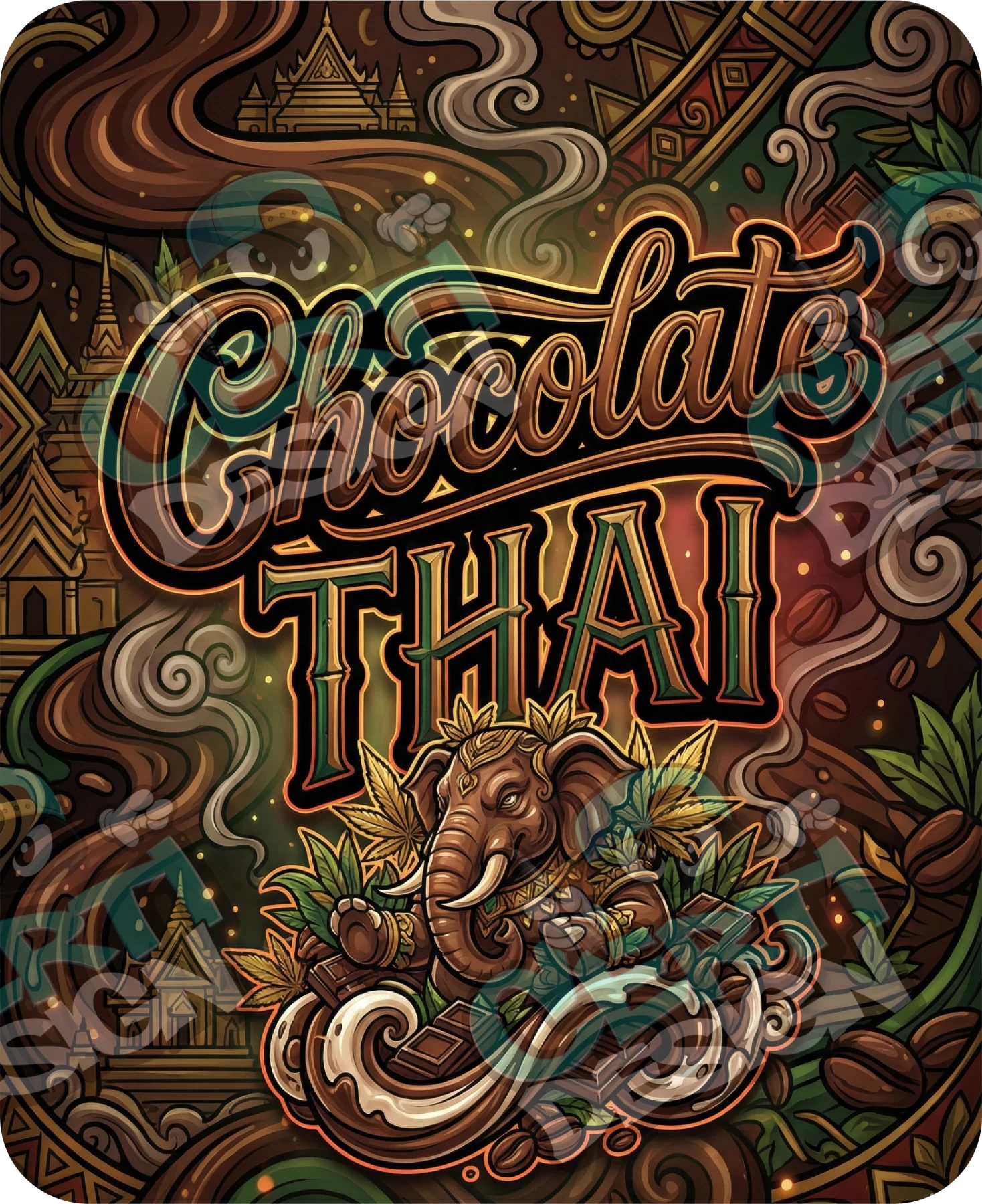 Chocolate Thai 2 Pre-Made 3.5g Mylar Bags