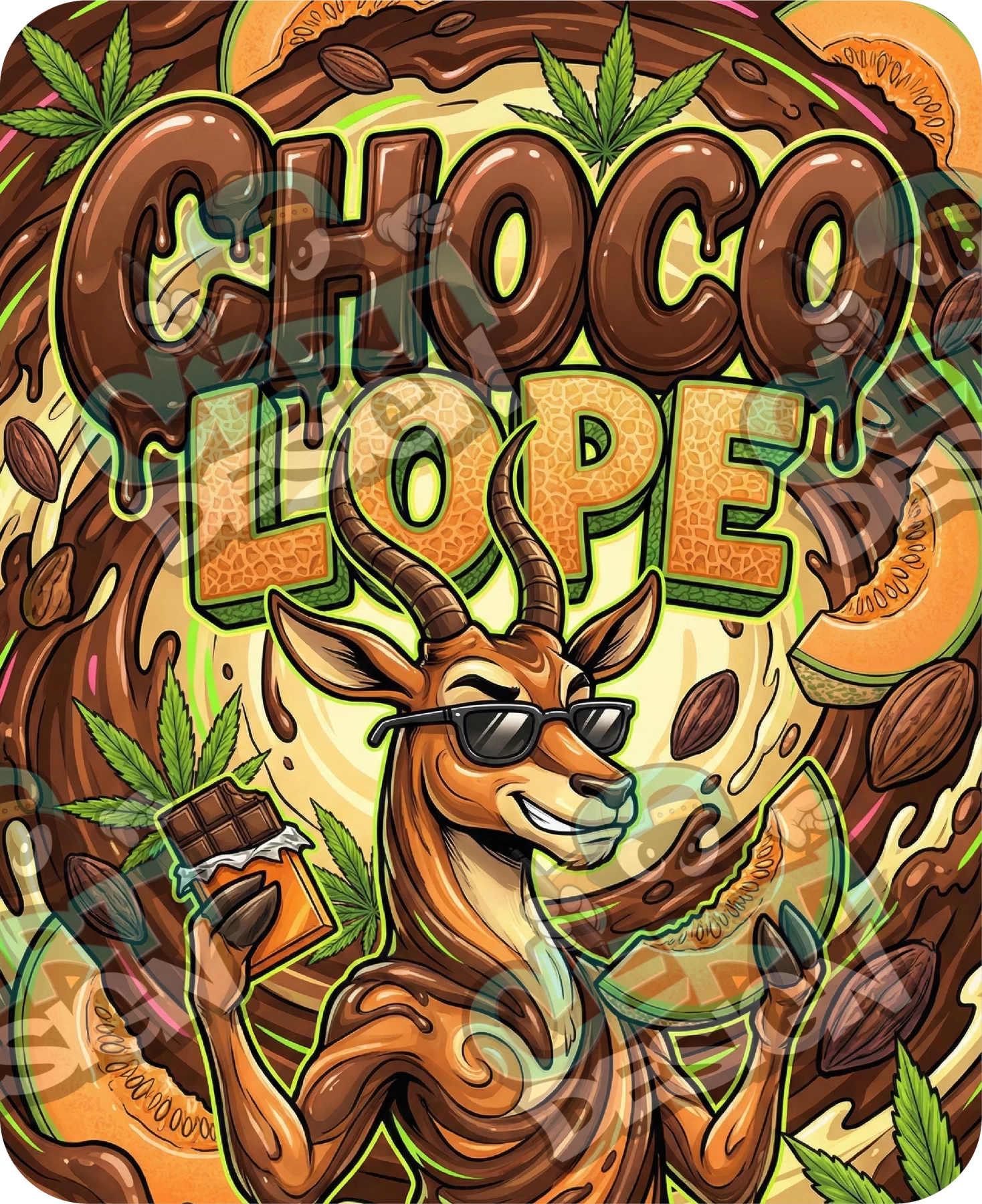 Chocolope Pre-Made 3.5g Mylar Bags