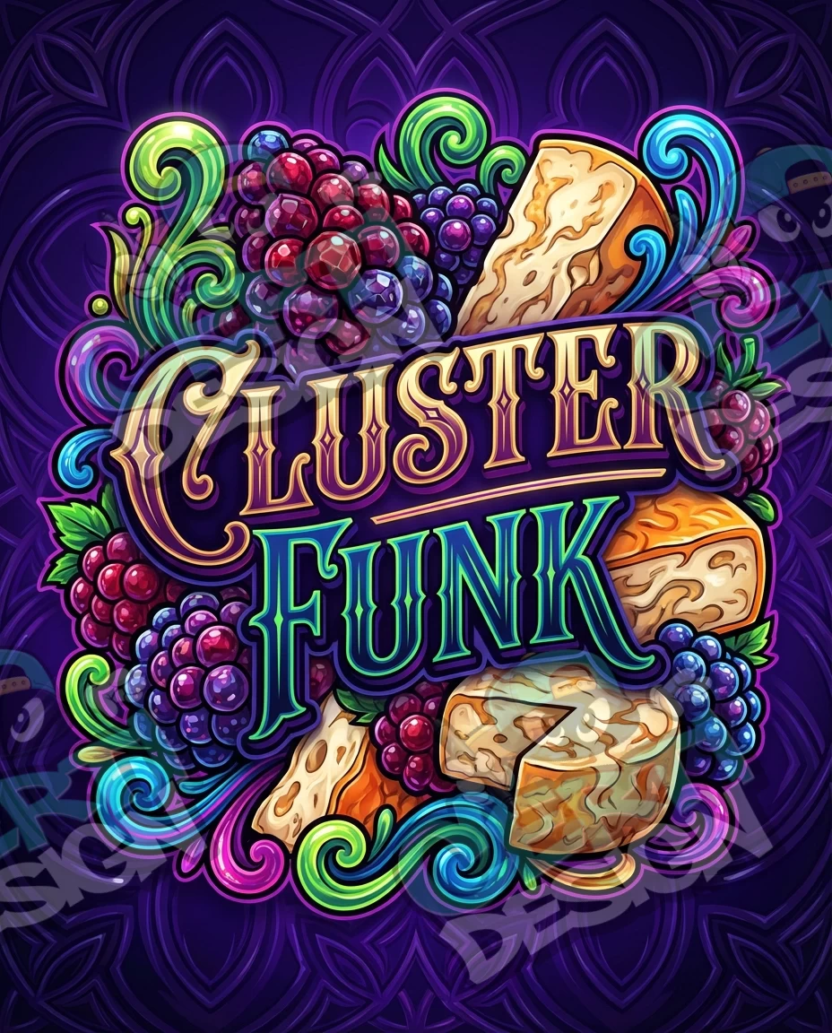 Cluster Funk Pre-Made 3.5g Mylar Bags