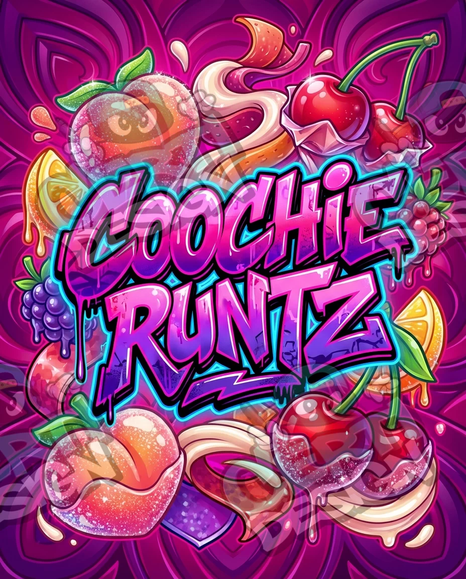 Coochie Runtz Pre-Made 3.5g Mylar Bags
