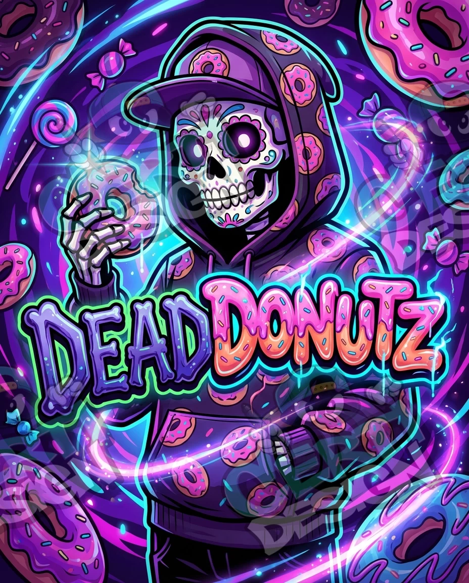 DeadDonutz Pre-Made 3.5g Mylar Bags
