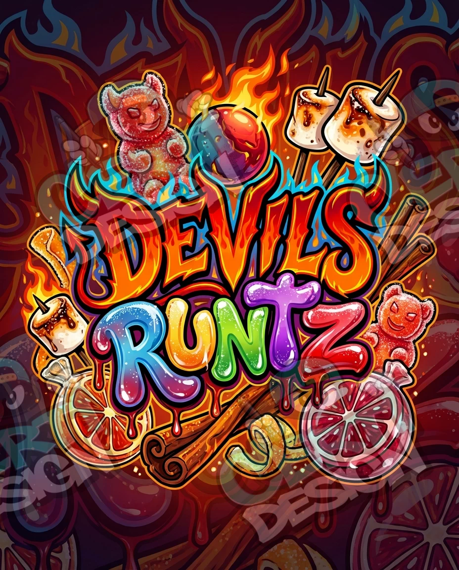 Devils Runtz Pre-Made 3.5g Mylar Bags