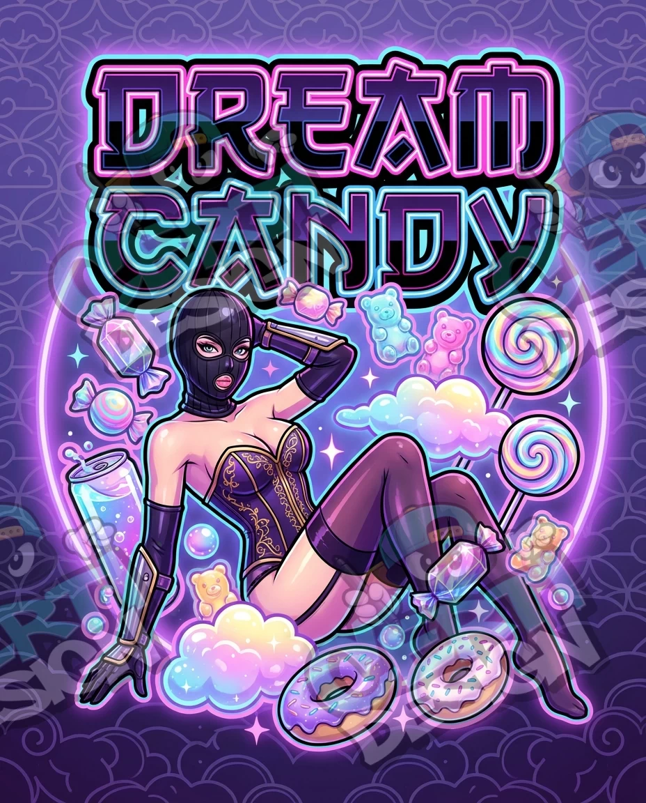 Dream Candy Pre-Made 3.5g Mylar Bags