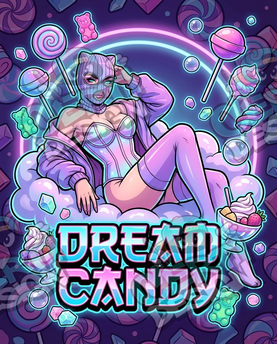 Dream Candy Pre-Made 3.5g Mylar Bags