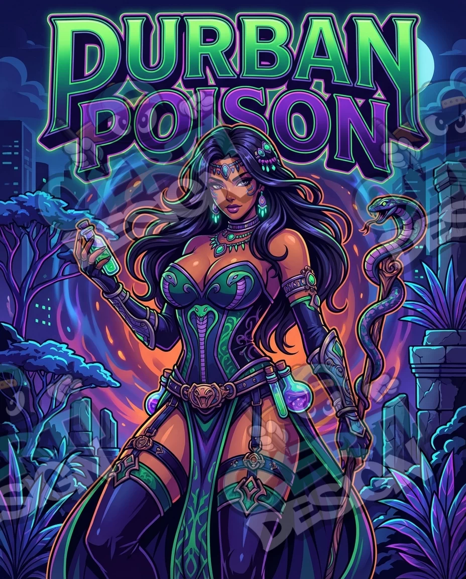 Durban Poison Pre-Made 3.5g Mylar Bags