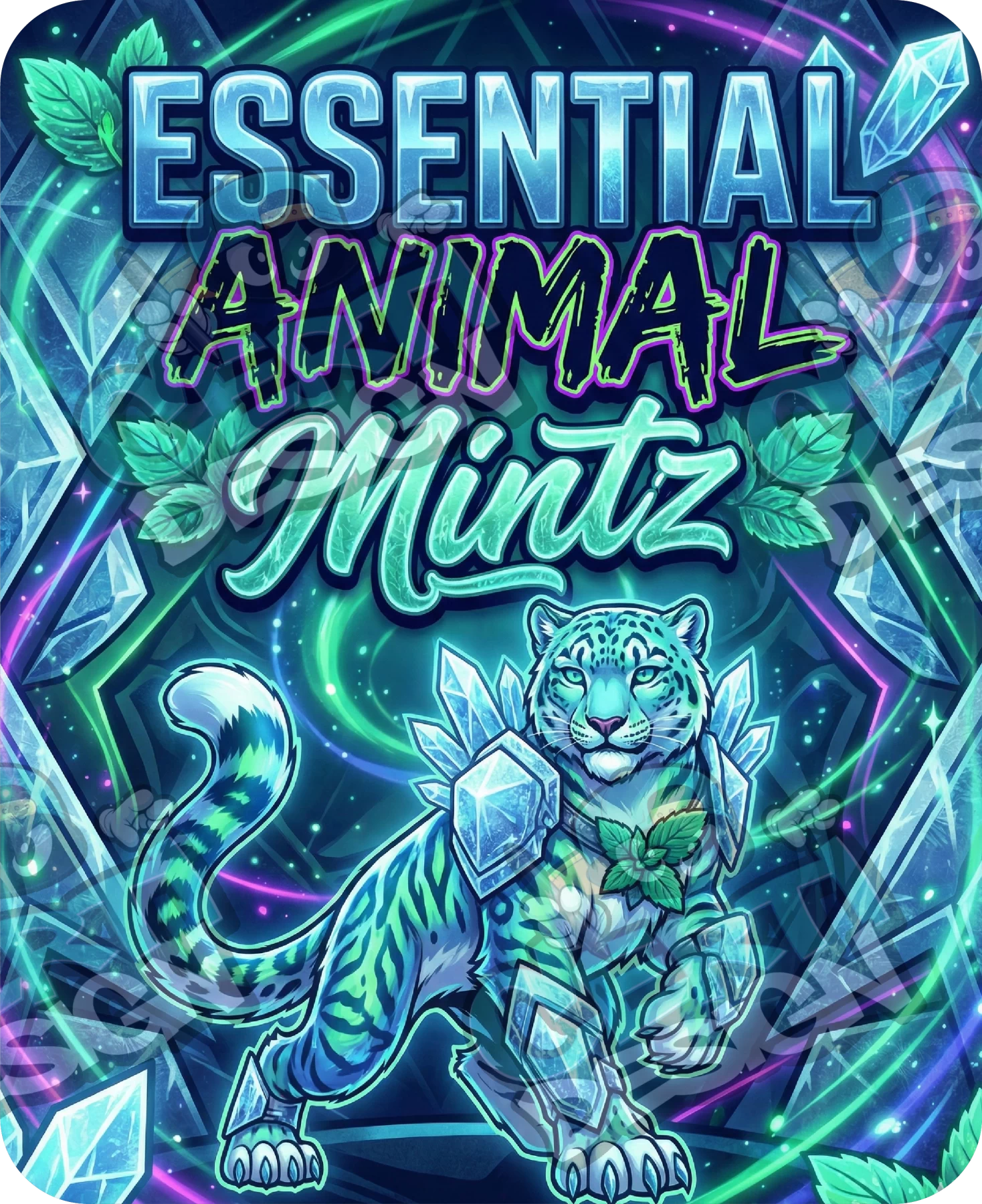 Essential Animal Mintz Pre-Made 3.5g Mylar Bags