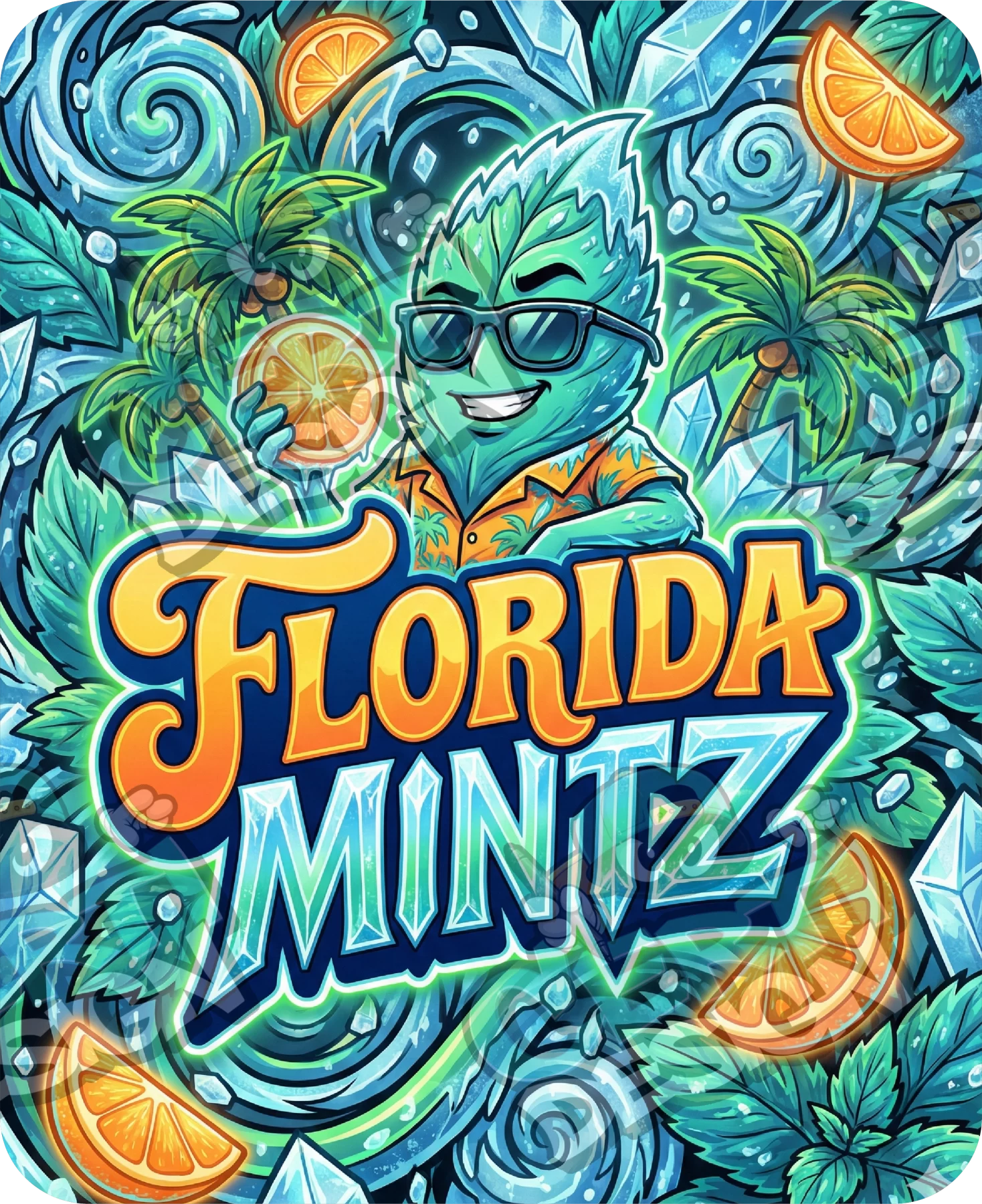 Florida Mintz 2 Pre-Made 3.5g Mylar Bags