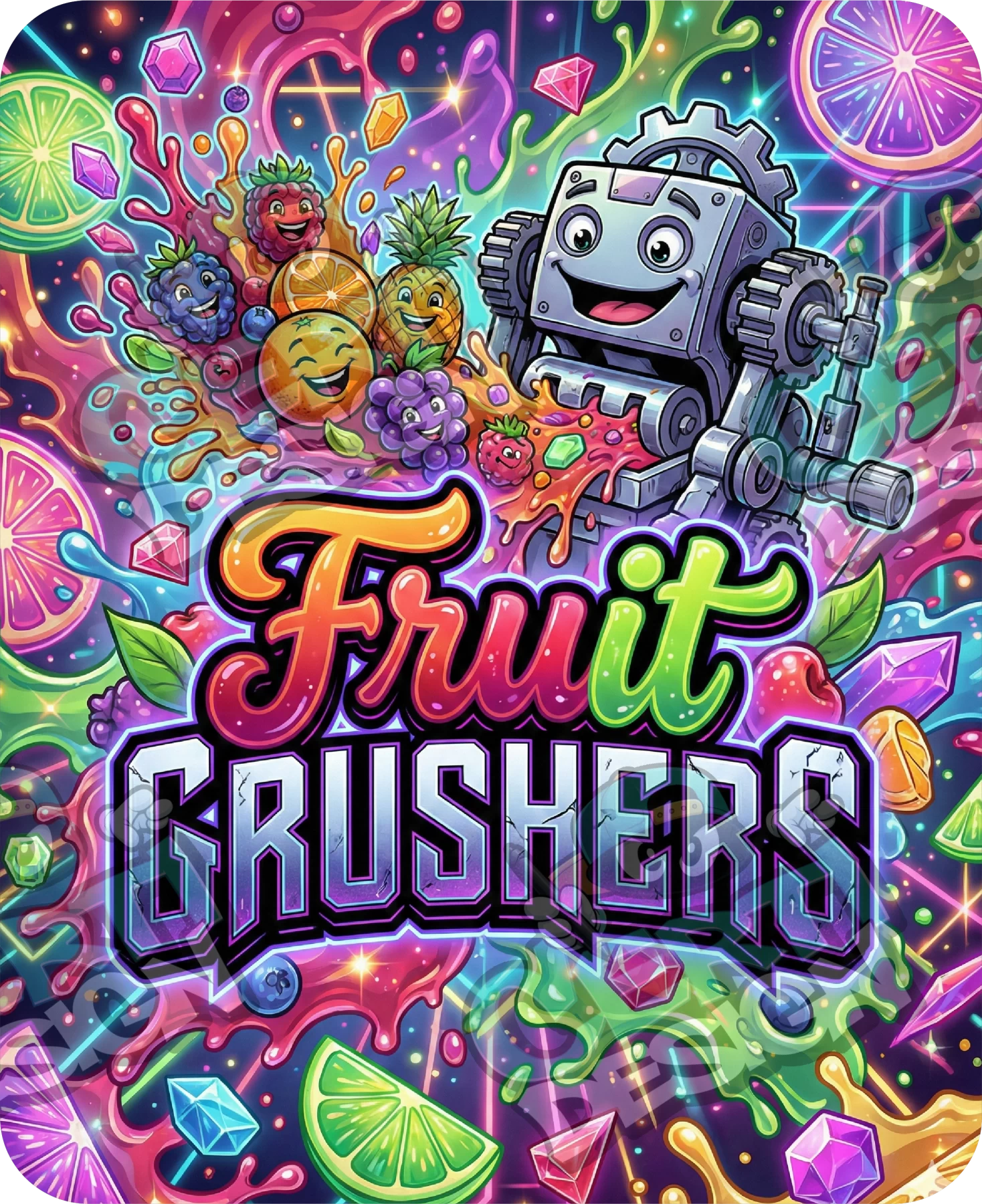 Fruit Gushers Pre-Made 3.5g Mylar Bags