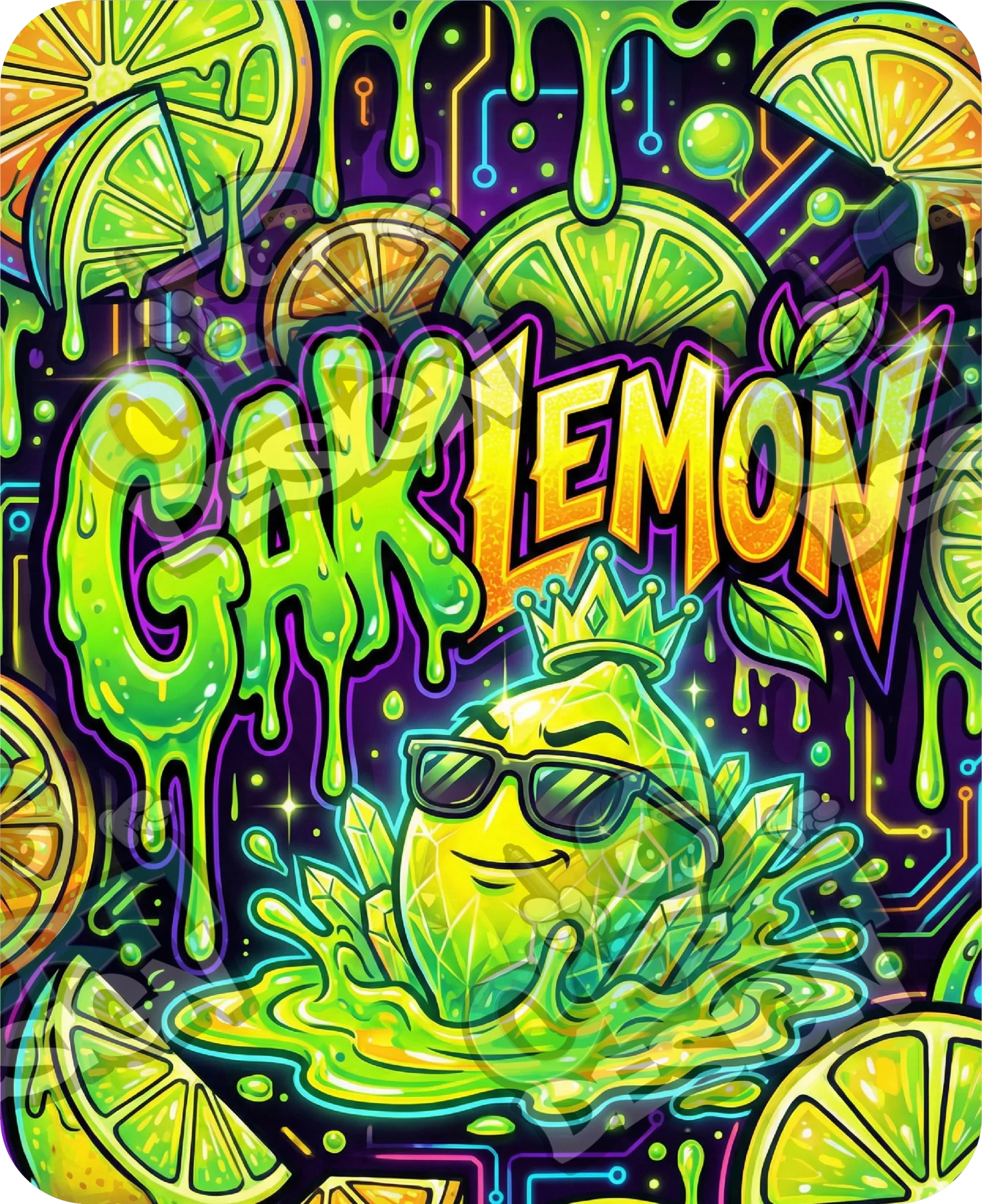 Gaklemon Pre-Made 3.5g Mylar Bags