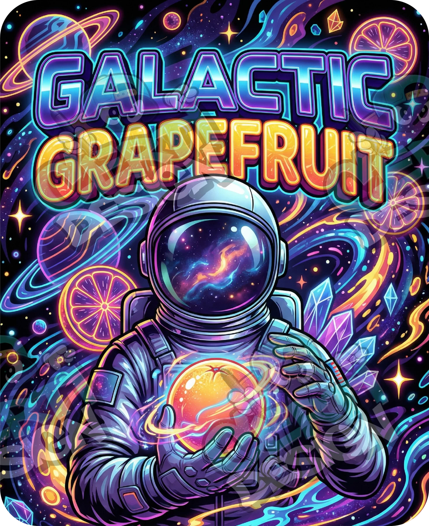 Galactic Grapefruit Pre-Made 3.5g Mylar Bags