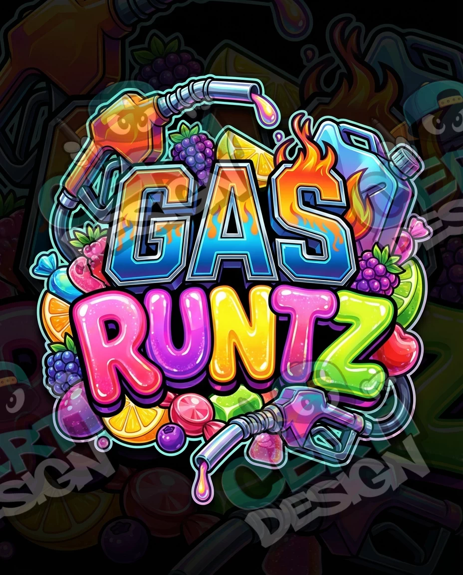 Gas Runtz Pre-Made 3.5g Mylar Bags