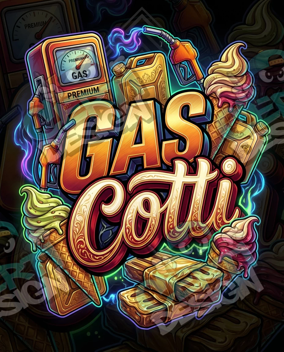 Gascotti Pre-Made 3.5g Mylar Bags