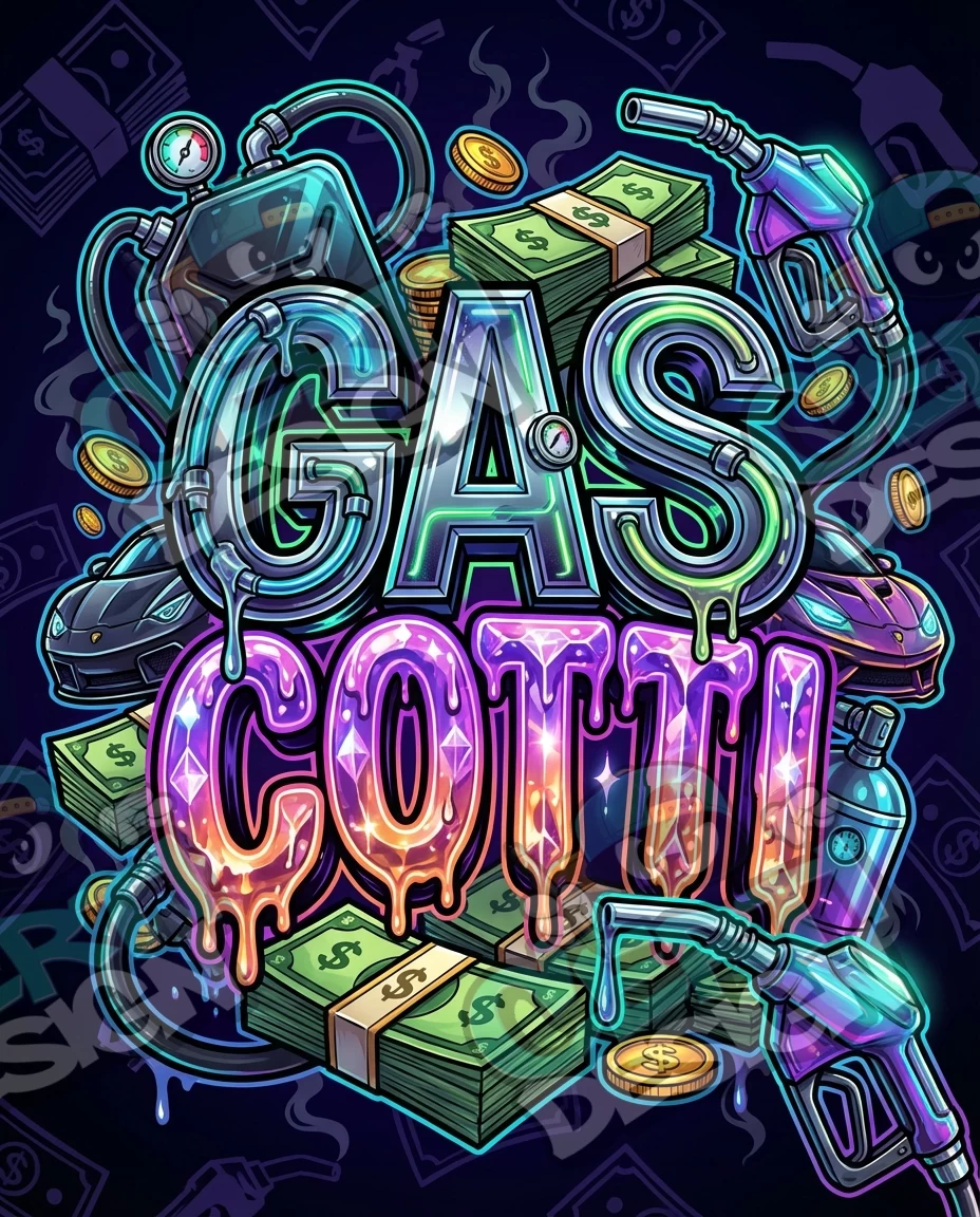 Gascotti Pre-Made 3.5g Mylar Bags