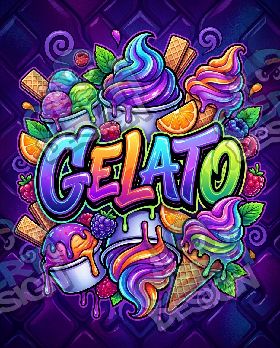 Gelato 03 (2) Pre-Made 3.5g Mylar Bags