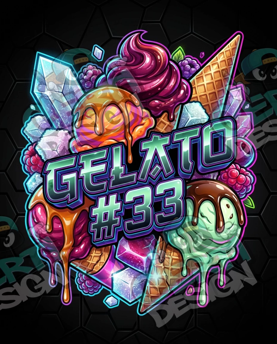 Gelato 33 Pre-Made 3.5g Mylar Bags