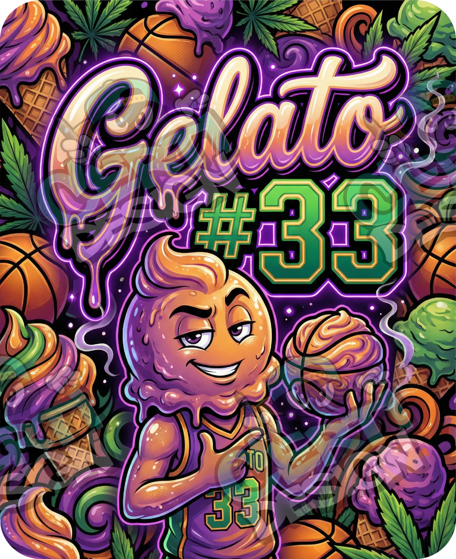 Gelato #33 Pre-Made 3.5g Mylar Bags