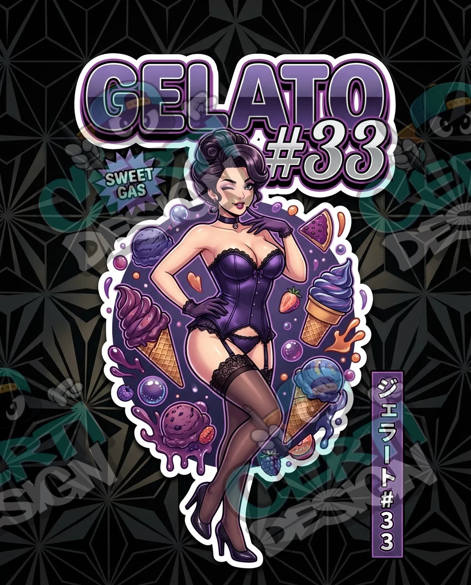 Gelato 33 10 Pre-Made 3.5g Mylar Bags