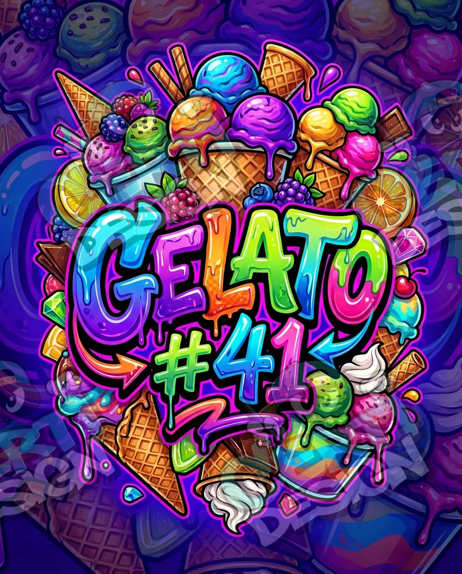 Gelato 41 Pre-Made 3.5g Mylar Bags