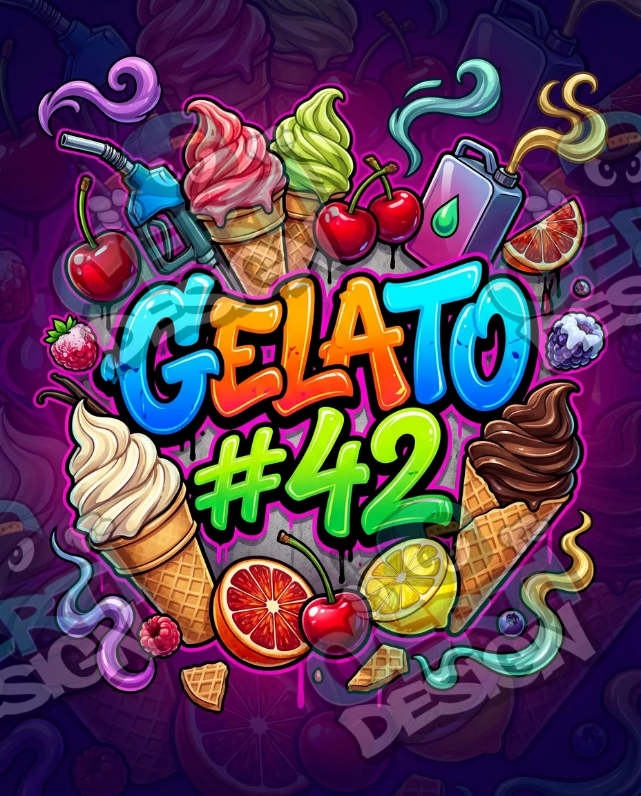 Gelato 42 Pre-Made 3.5g Mylar Bags