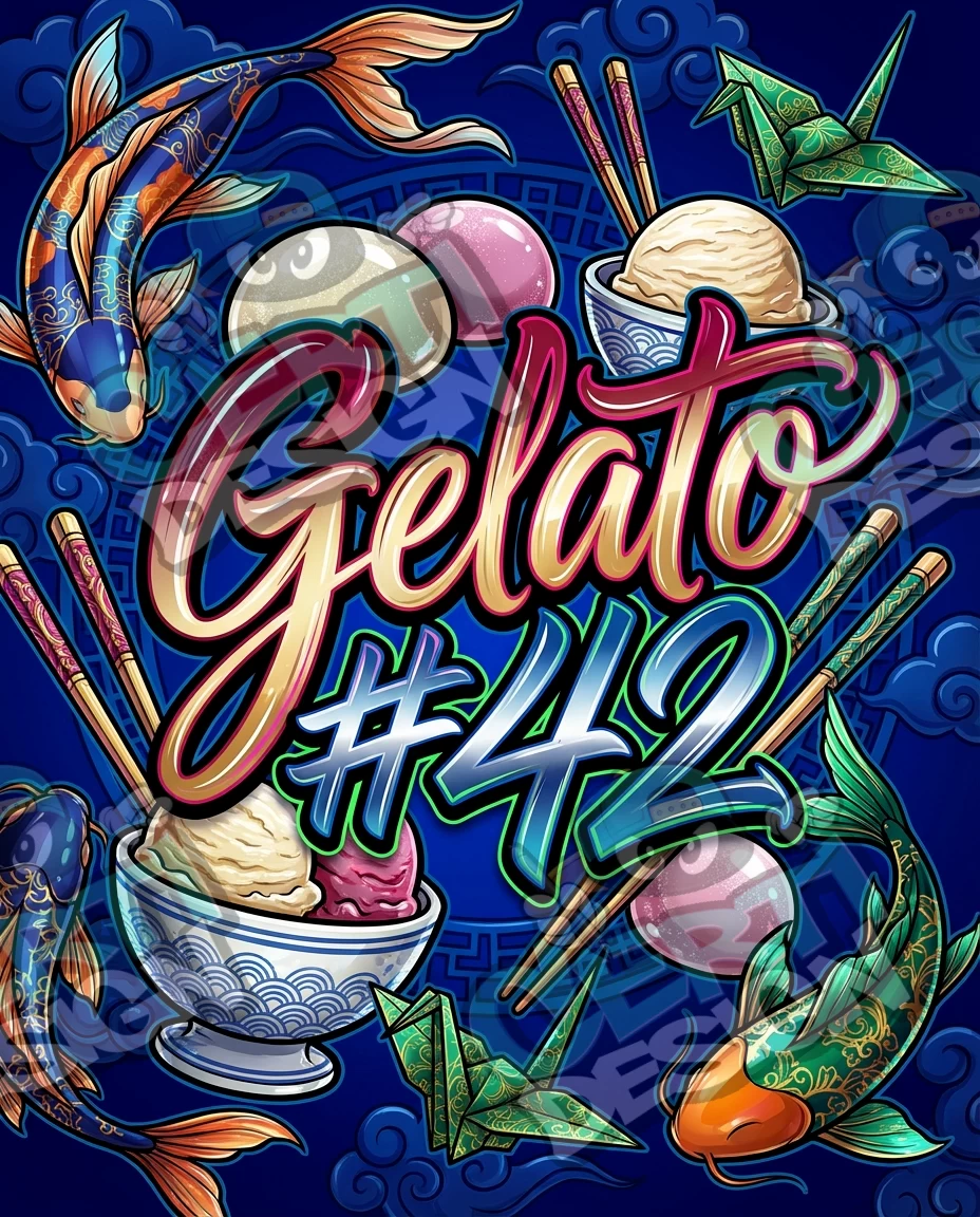 Gelato 42 Pre-Made 3.5g Mylar Bags