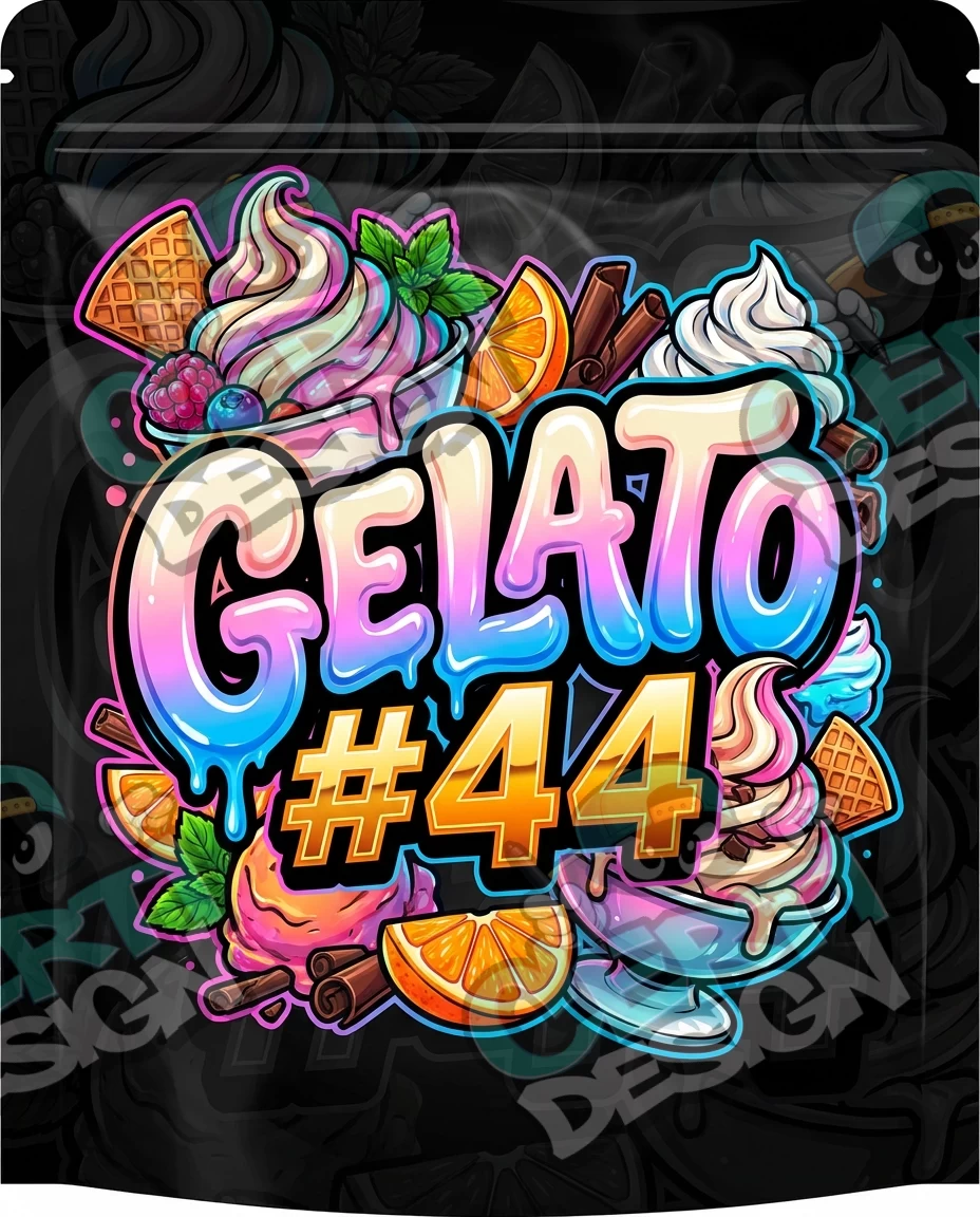 Gelato 44 Pre-Made 3.5g Mylar Bags