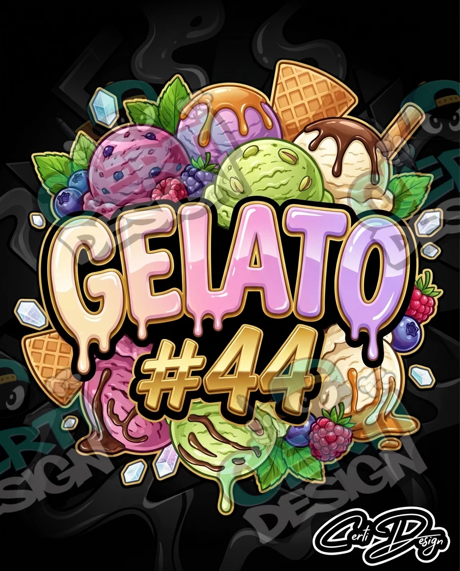 Gelato 44 Pre-Made 3.5g Mylar Bags