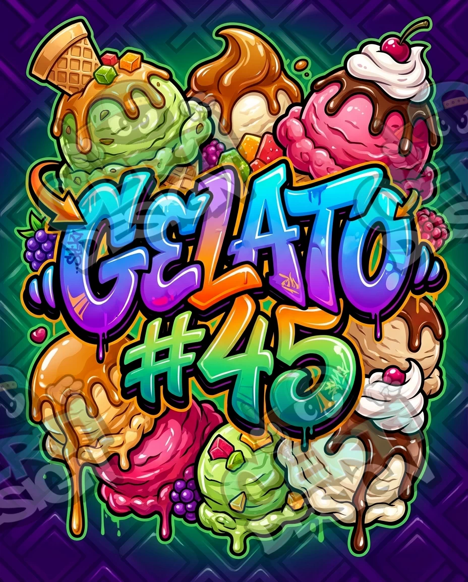 Gelato 45 Pre-Made 3.5g Mylar Bags