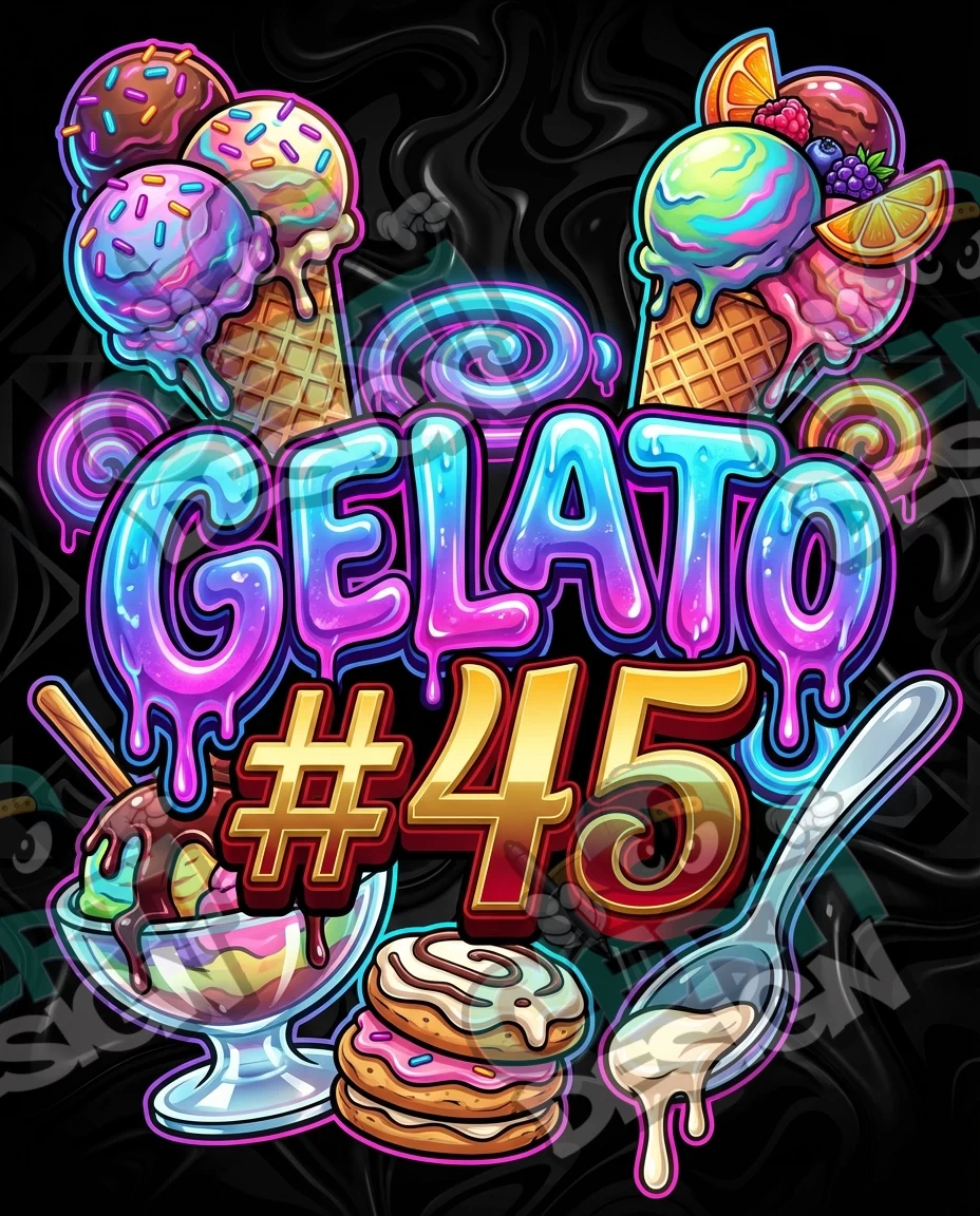 Gelato 45 Pre-Made 3.5g Mylar Bags
