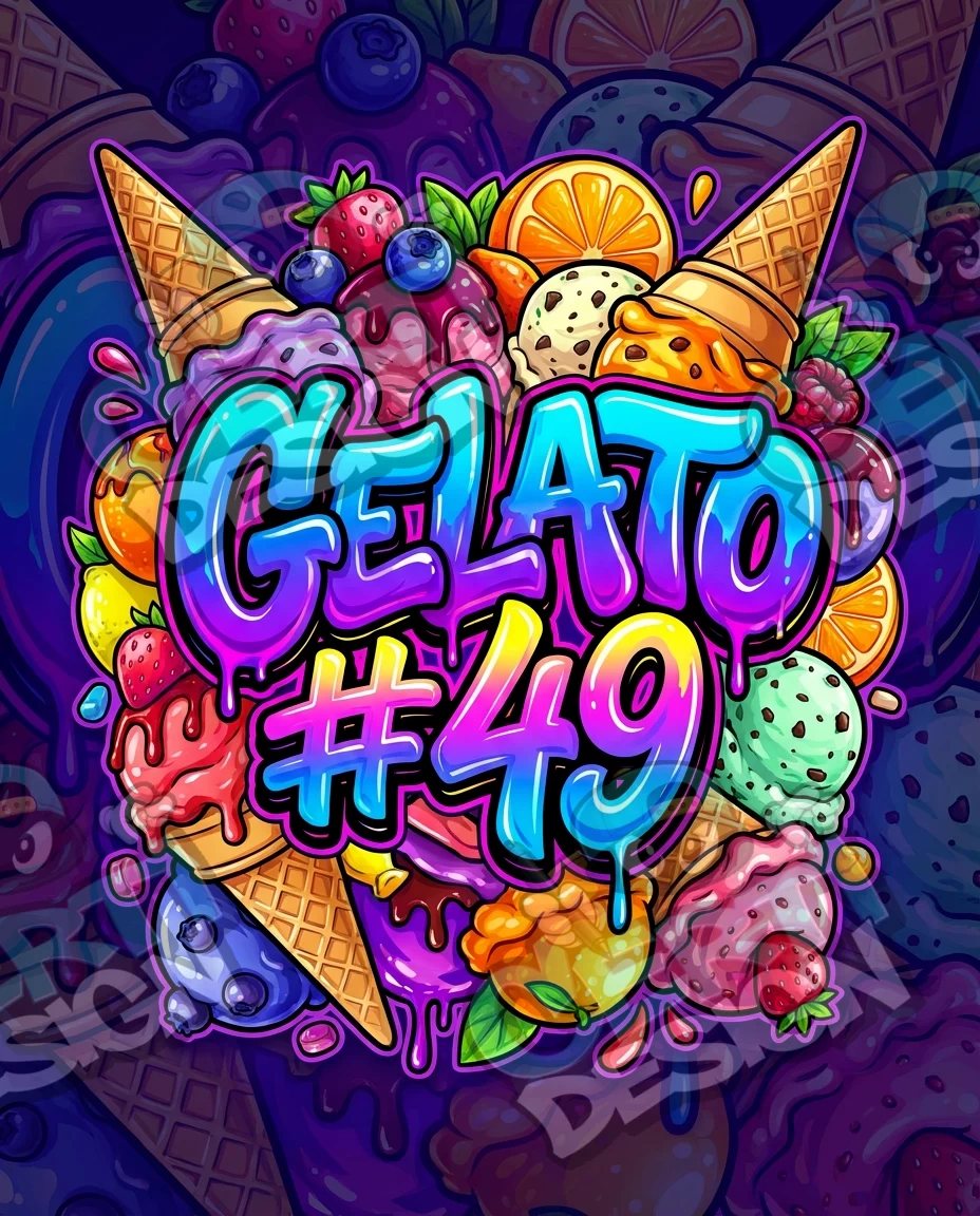 Gelato 49 Pre-Made 3.5g Mylar Bags