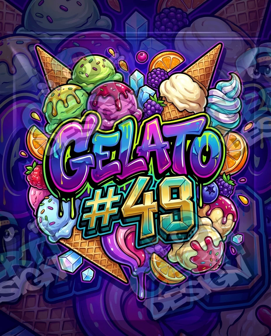 Gelato 49 Pre-Made 3.5g Mylar Bags