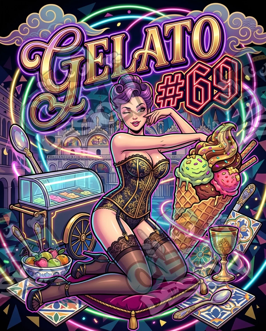 Gelato 69 Pre-Made 3.5g Mylar Bags