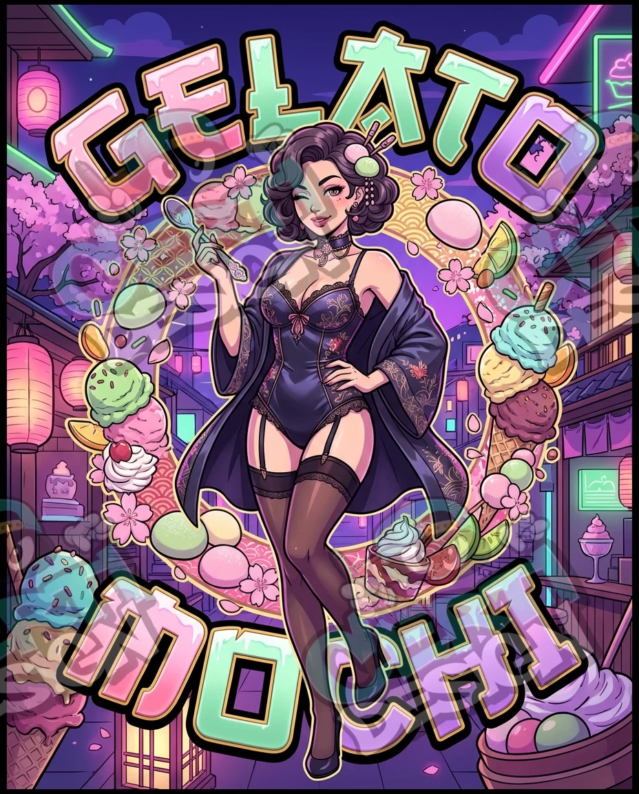Gelato Mochi Pre-Made 3.5g Mylar Bags