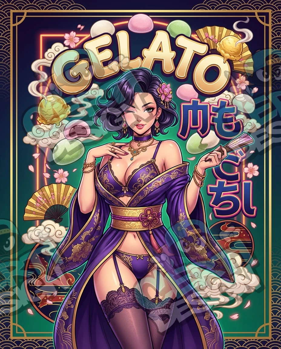Gelato Mochi Pre-Made 3.5g Mylar Bags