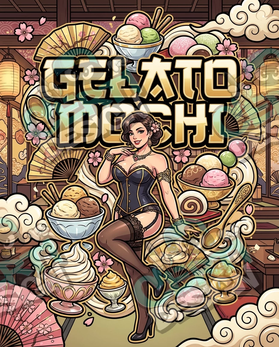 Gelato Mochi 10 Pre-Made 3.5g Mylar Bags
