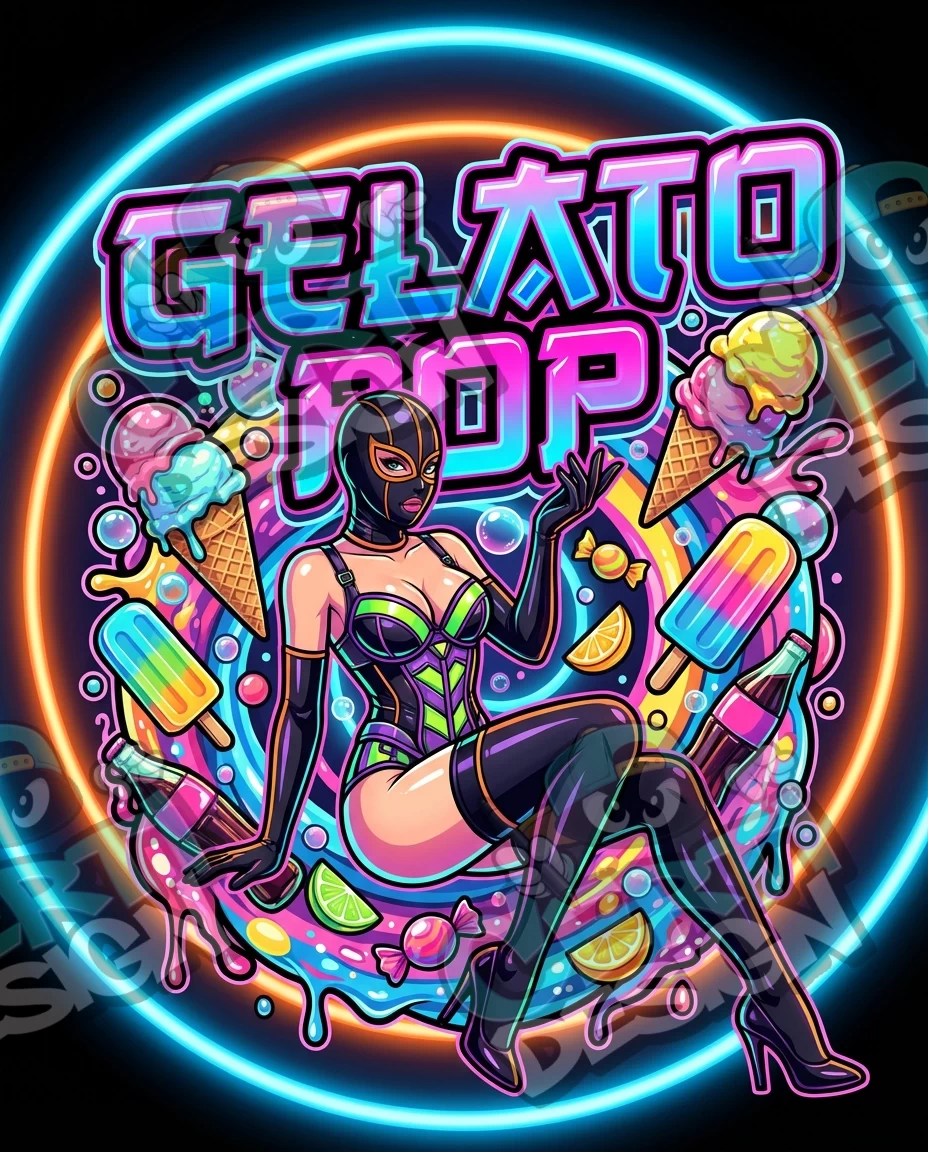 Gelato Pop Pre-Made 3.5g Mylar Bags