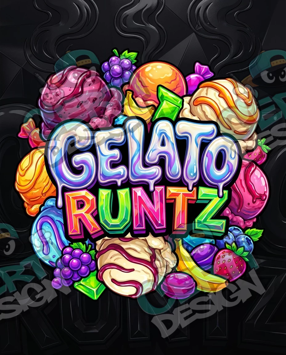 Gelato Runtz Pre-Made 3.5g Mylar Bags