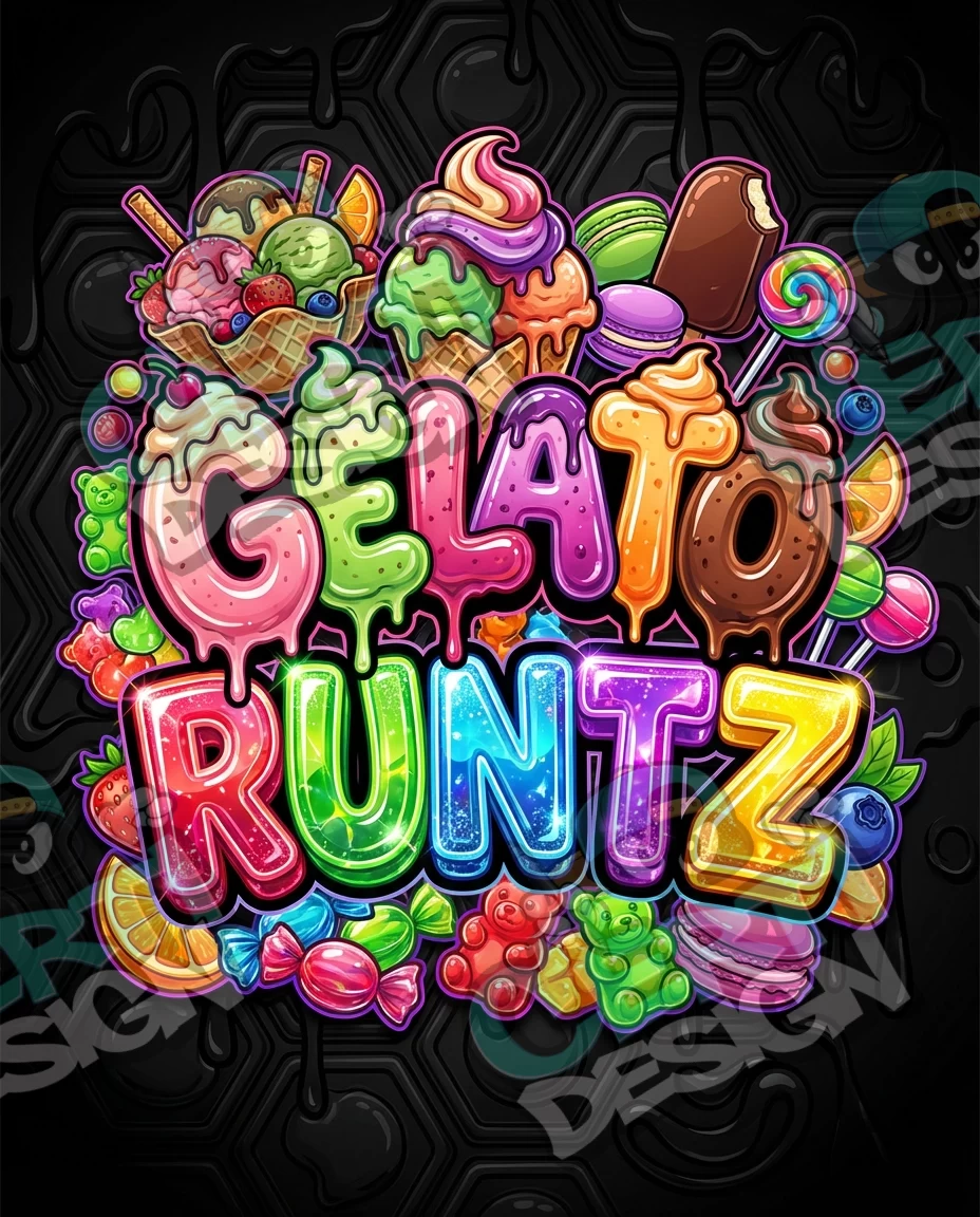 Gelato Runtz Pre-Made 3.5g Mylar Bags