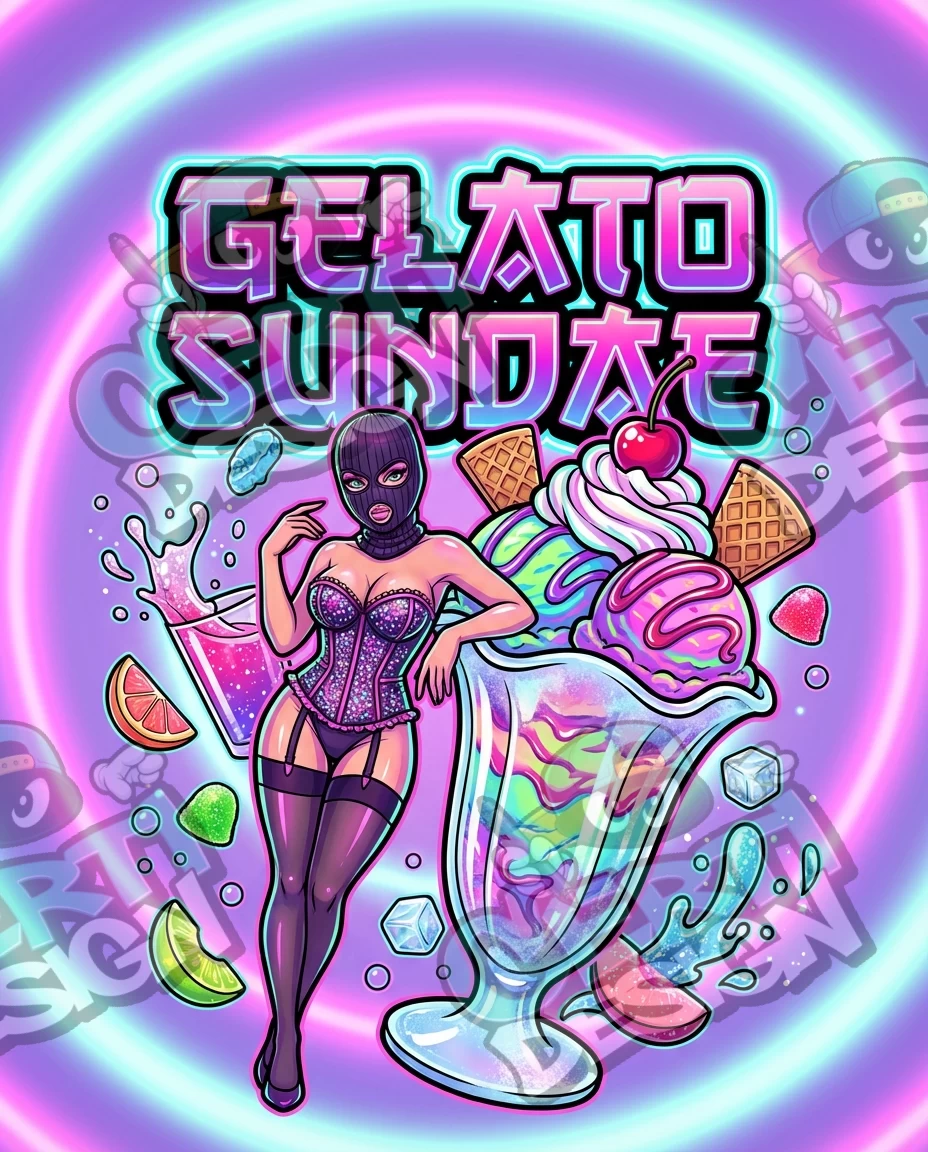 Gelato Sundae Pre-Made 3.5g Mylar Bags