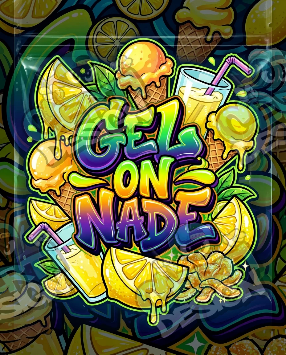 Gelonade Pre-Made 3.5g Mylar Bags