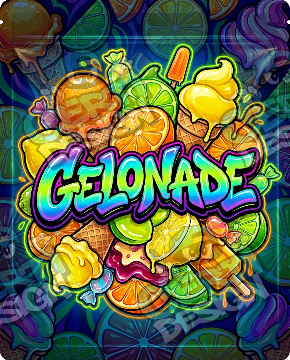 Gelonade Pre-Made 3.5g Mylar Bags