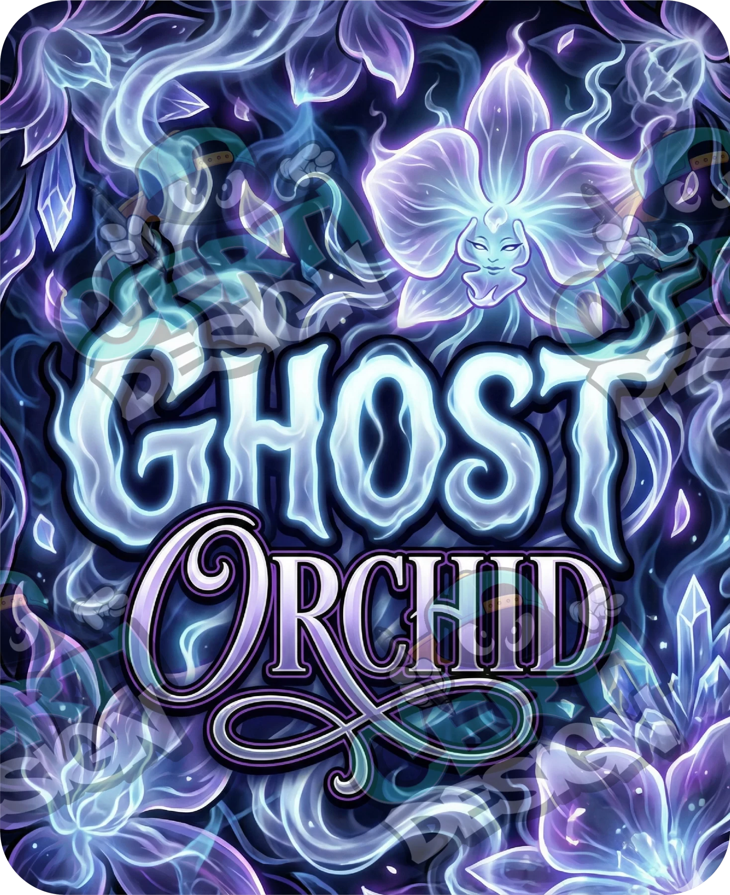 Ghost Orchid Pre-Made 3.5g Mylar Bags