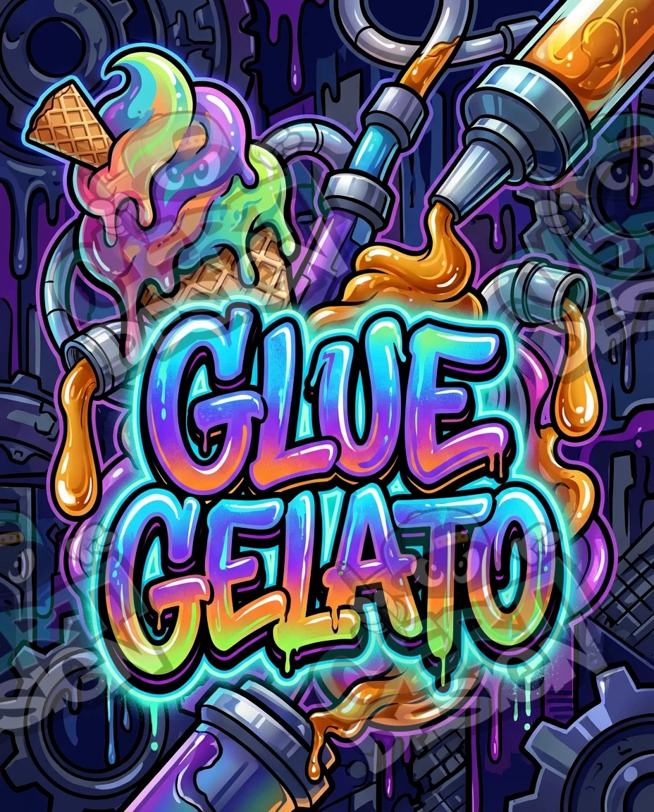Glue Gelato Pre-Made 3.5g Mylar Bags