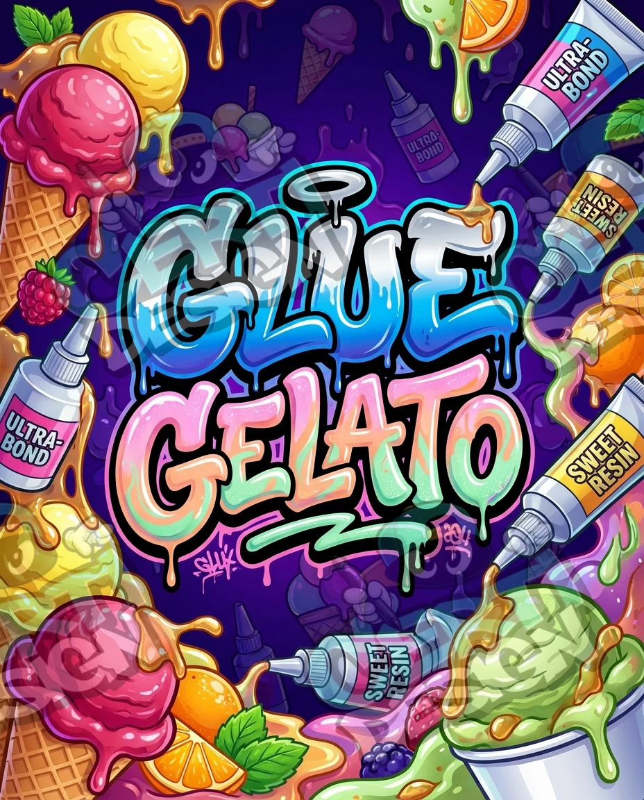 Glue Gelato Pre-Made 3.5g Mylar Bags