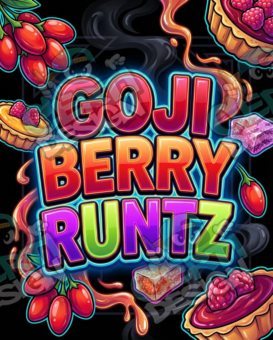 Goji Berry Runtz Pre-Made 3.5g Mylar Bags