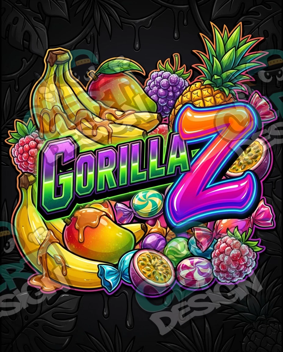 Gorilla Z Pre-Made 3.5g Mylar Bags