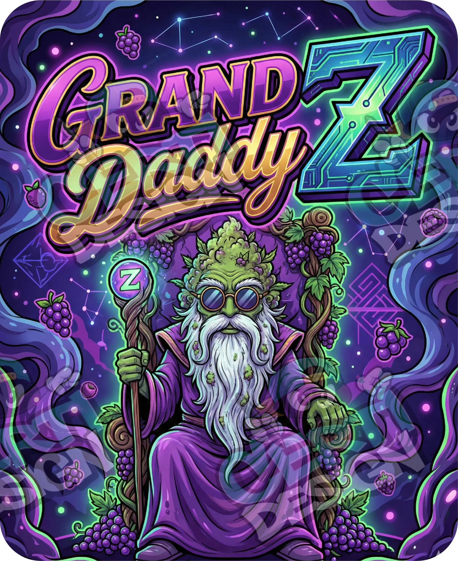 Granddaddy Z Pre-Made 3.5g Mylar Bags