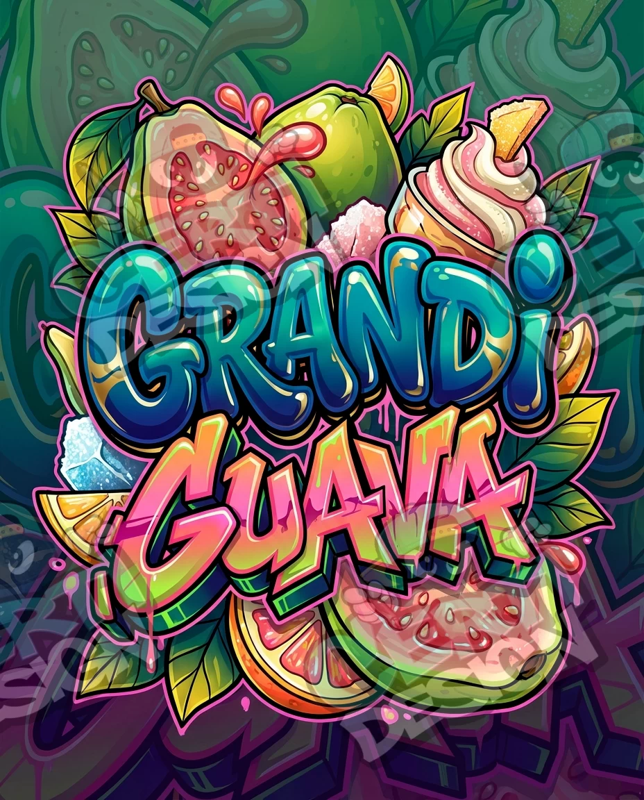 Grandi Guava 01 (2) Pre-Made 3.5g Mylar Bags